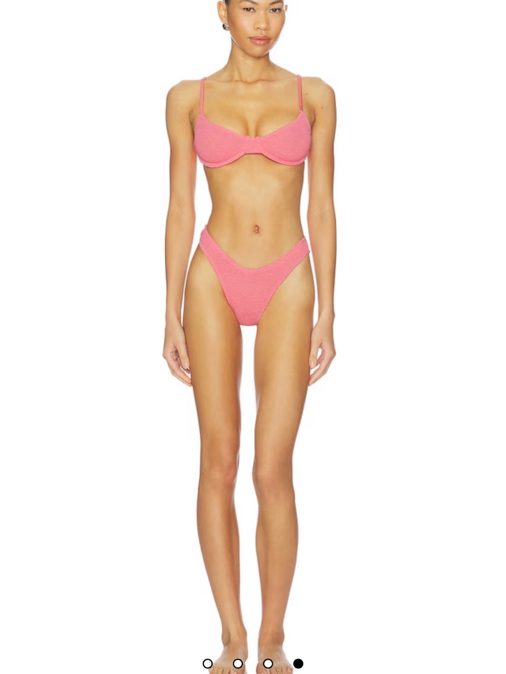 bond-eye Coral Textured Bikini Set - Picture 5 of 6